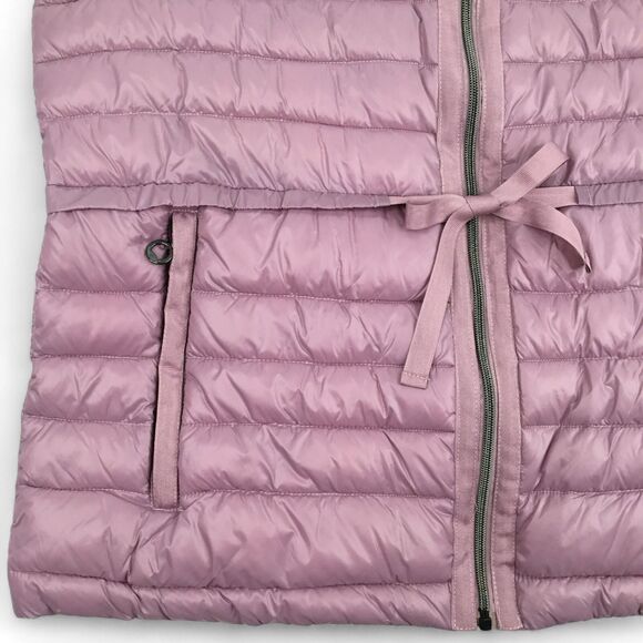 Noize Women Rhea Puffer Vest Size XL Mauve Recycled Water Resistant Ethical NEW - Picture 5 of 16